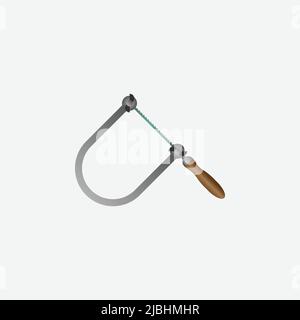 Saw Icon. Cartoon of Sickle Vector Stock Vector