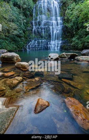 The Salto Cristal One Of The Most Beautiful Waterfalls In Paraguay Near 