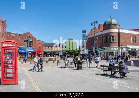 Warren Street, Stockport, Greater Manchester, England, United Kingdom Stock Photo