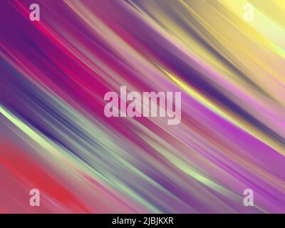 Trendy and modern futuristic wallpaper. Geometric shining colorful illustration. Abstract Blurred Vibrant colorful Stripes Background. Template with c Stock Photo