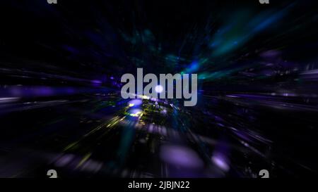 Big data transmission cloud computing, digital information database. High-speed mathematical calculations. Future technology, cyber security concept b Stock Photo