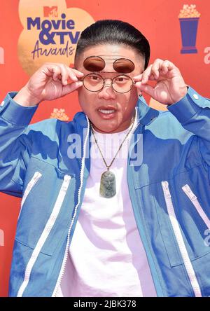 Tim Chantarangsu attends the 2022 MTV Movie and TV Awards at Barker Hangar in Santa Monica, Los Angeles, USA, on 05 June 2022. Stock Photo