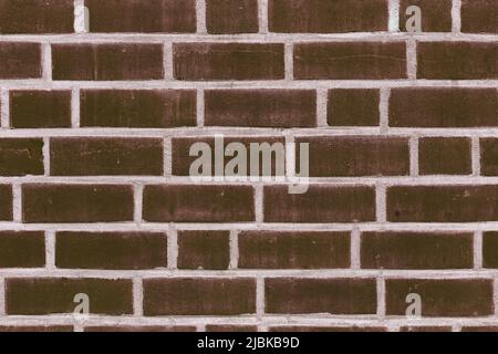 Seamless red brown brick wall texture background Stock Photo