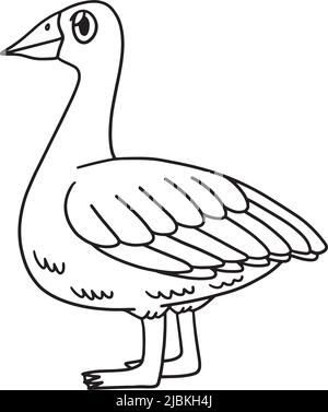 goose coloring pages