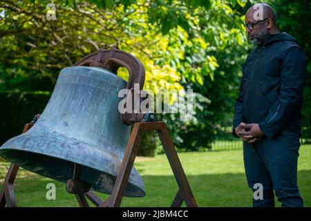 Theaster Gates at the opening of his Serpentine Pavilion 2022 Stock Photo