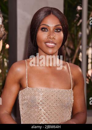 Hollywood, Ca. 06th June, 2022. DeWanda Wise attends the Los Angeles premiere of Universal Pictures' 'Jurassic World Dominion' at the TCL Chinese Theatre on June 06, 2022 in Hollywood, California. Credit: Jeffrey Mayer/Jtm Photos/Media Punch/Alamy Live News Stock Photo