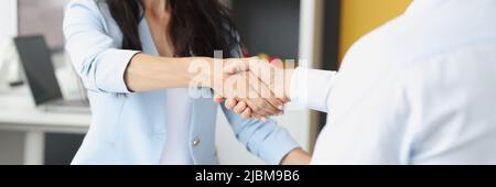 Well dressed boss in office Stock Photo