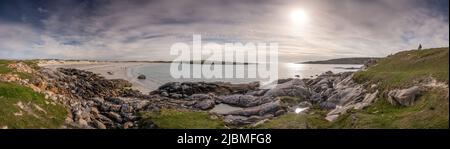Beach at Dog's Bay, County Galway, Ireland Stock Photo