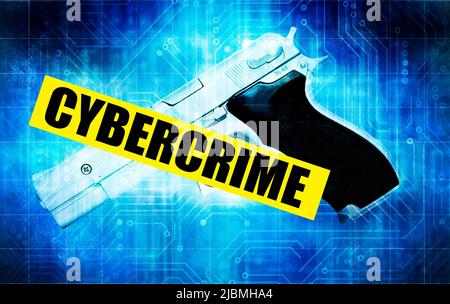 cybercrime concept Stock Photo