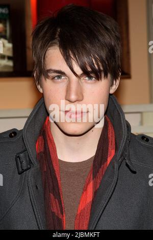 New York, NY - April 15:  Actor, singer, Nolan Gerard Funk at the MOMMYWOOD book release party at Rouge Tomate on April 15, 2009 in New York, NY. (Photo by Steve Mack/S.D. Mack Pictures) Stock Photo