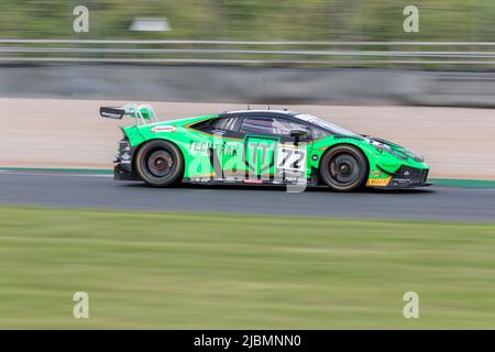 Adam Balon, British GT Saturday practice, Donington park, UK, 28th May 2022 Stock Photo