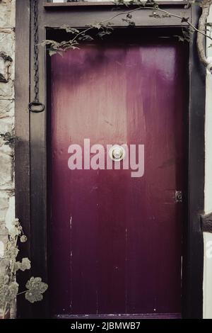old wooden door Stock Photo