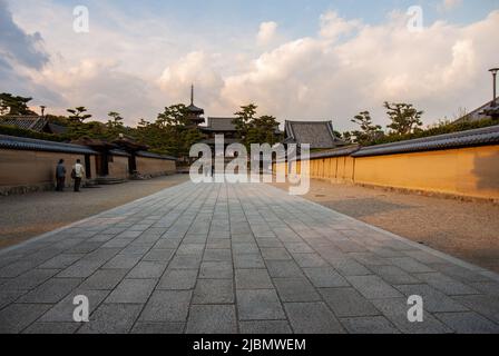 Todaiji Temple Complex in Nara, Honshu, Japan Stock Photo