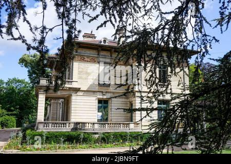 Villa Gillet, historical and cultural place, Cerisaie Park, Lyon, Rhône department, AURA Region, France Stock Photo