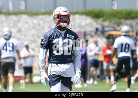 New England Patriots safety Sergio Brown (31) charges up field