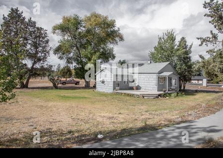 USA, Oregon, New Bend, Reed Market RD and 27th Street, 2016 Stock Photo