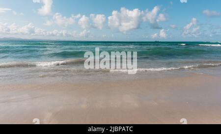 BYRON BAY, Australia. Byron Bay empty beach Stock Photo