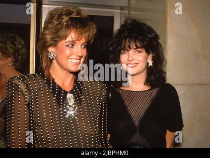 Linda Gray and daughter Kehly Thrasher Circa 1980's   Credit: Ralph Dominguez/MediaPunch Stock Photo