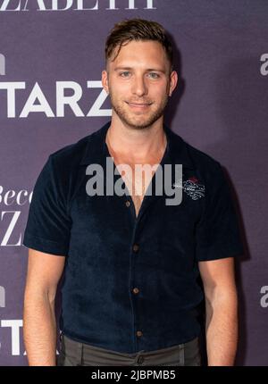New York, NY - June 7, 2022: Corey Mach attends STARZ's "Becoming Elizabeth" New York premiere at The Plaza Hotel Stock Photo