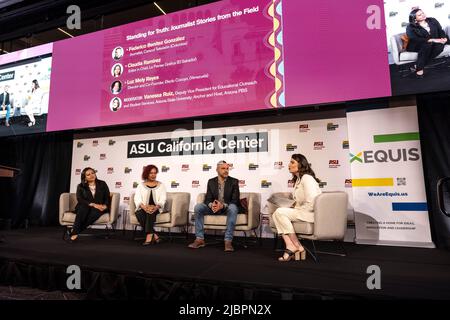 Los Angeles, USA. 07th June, 2022. Media Summit of the Americas hosted by Arizona State University. 6/7/2022 Downtown Los Angeles, CA. USA (Photo by Ted Soqui/SIPA USA) Credit: Sipa USA/Alamy Live News Stock Photo