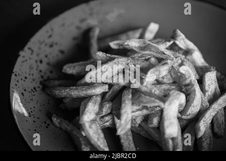 delicious home made french fires Stock Photo