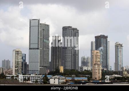 View of Mumbai city, Maharashtra, India Stock Photo