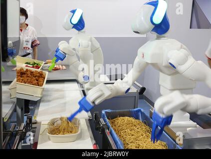 Tokyo, Japan. 8th June, 2022. Japanese robot company RT Tokyo, Japan. 8th June, 2022. Japanese robot company RT