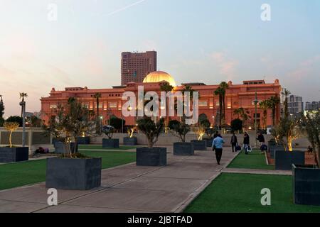 Egypt, Cairo, downtown, Egyptian museum of Cairo Stock Photo