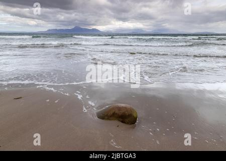 Mulranny Beach on the atlantic coast of County Mayo, Ireland Stock Photo