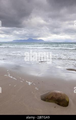 Mulranny Beach on the atlantic coast of County Mayo, Ireland Stock Photo
