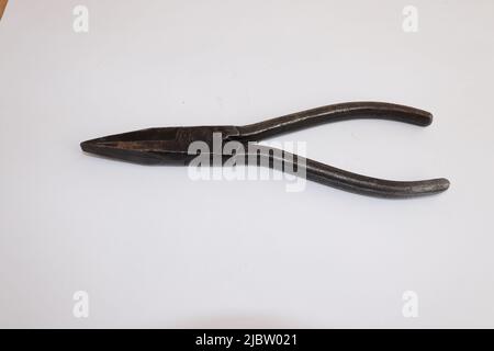 Plier for various activities on a white background Stock Photo