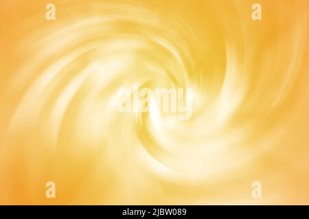 Summer orange spiral vortex soft blurred abstract gradient background Stock Photo