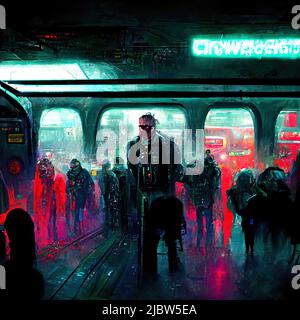 Cyberpunk Subway