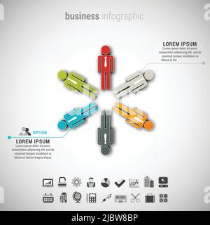 infographic Vector Stock Vector