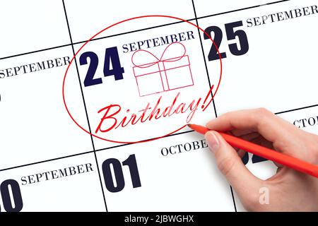 24 September 24th of September Happy Birthday National Day