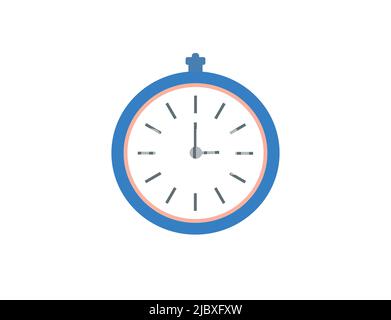 Colorful Time Managment Icon Vector. Flat design  Stock Vector
