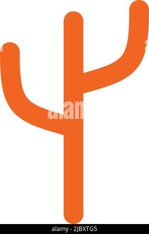 Cactus logo design inspiration vector template Stock Vector