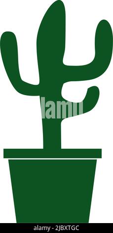Cactus logo design inspiration vector template Stock Vector