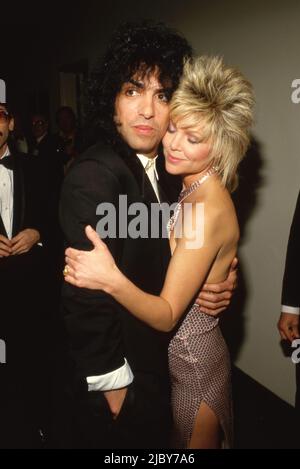 Lisa Hartman and Paul Stanley at the 11th Annual People's Choice Awards ...