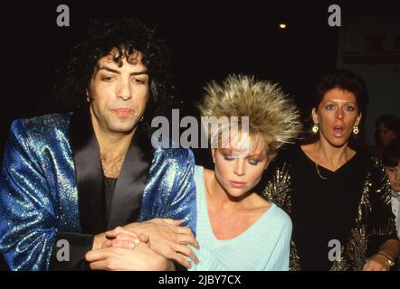 Lisa Hartman and Paul Stanley at the Gold Awards  on August 15, 1982 in Los Angeles, California Credit: Ralph Dominguez/MediaPunch Stock Photo