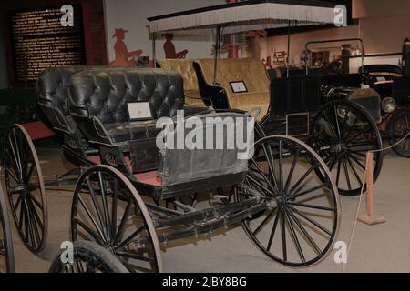 Horse drawn carriage. Stock Photo