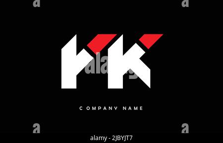 YK, KY Alphabets Letters Logo Monogram Stock Vector