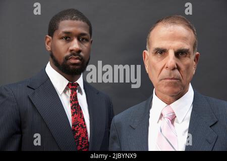 Serious businessmen Stock Photo