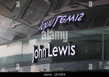 File photo dated 04/07/20 of a John Lewis department store in Leicester. The John Lewis Partnership (JLP) has confirmed the first locations where it will build hundreds of rental homes as part of the group's plans to expand outside of traditional shops. Issue date: Thursday June 9, 2022. Stock Photo