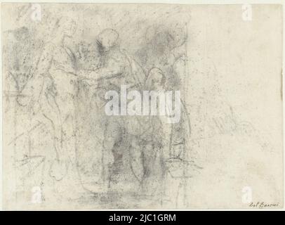 Volatile sketch for the Apostle Thomas Stock Photo - Alamy