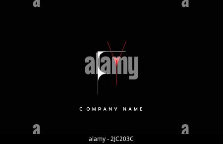 YF, FY Alphabets Letters Logo Monogram Stock Vector