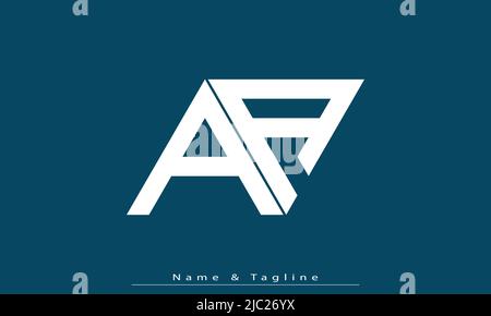 Alphabet letters Initials Monogram logo AA Stock Vector