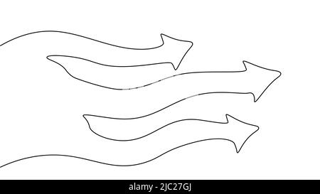 3D air wind storm blowing weather icon. Forecasting map flow mobile realistic glowing cartoon app. Cold cool summer overcast rainstorm vector Stock Vector
