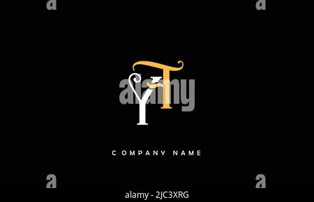 YF, FY Alphabets Letters Logo Monogram Stock Vector