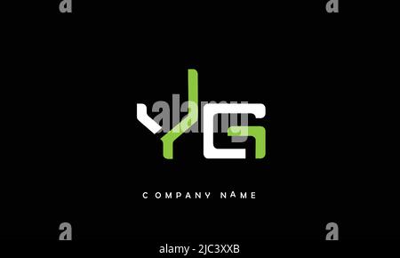 YG, GY Alphabets Letters Logo Monogram Stock Vector